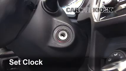 change clock subaru crosstrek 2018